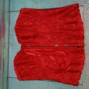 Sexy red corset Brand New
